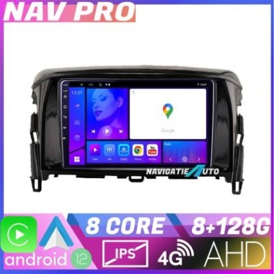 Navigatie Mitsubishi Eclipse Cross 2017 EDOTEC-LITE Android radio gps internet Octa core 8 128 Carplay CarStore Technology foto