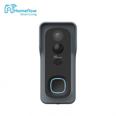 Sonerie inteligenta wireless cu monitorizare video Homeflow D-3001, Comunicare bidirectionala, Detectie miscare, Notificari, Modul sonerie interior in foto