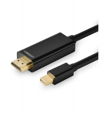 Mini Displayport DP Male la cablu HDMI Male 4K*2K-Lungime 3 Metri-Culoare Negru foto