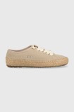 Emu Australia espadrile Agonis Organic culoarea bej, W12883.ALMO