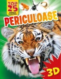 Top 25 animale sălbatice - Periculoase 3D - Paperback brosat - Kreativ