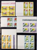 ROMANIA 1961 - Centenarul Gradinii Botanice - bloc de 4 MNH** LP 524a nedantelat