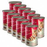 Cumpara ieftin Conservă BEWI CAT Meatinis WILD 12 x 400 g