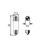 Bec sofit plafon/nr.12v 5w, Breckner