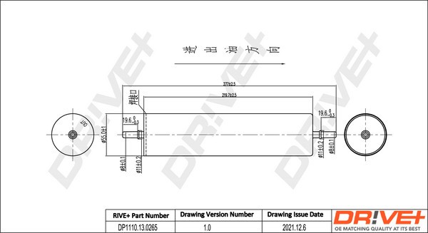 Dr!ve+ DP1110.13.0265 filtru combustibil