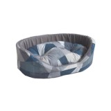 CULCUS TEXTIL PENTRU CAINI SI PISICI TAURUS 1 GEO BLUE 32x42x18 CM