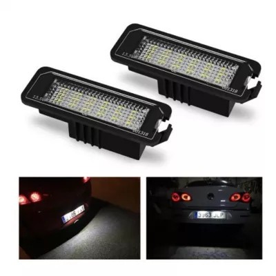 Set 2 x lampi numar LED Volkswagen GOLF 4 5, PASSAT, PASSAT CC, BEETLE, PHAETON, EOS, SCIROCCO foto