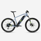 Bicicletă MTB electrică semi-rigidă 27&#039;5&quot;, E-ST 100 Albastru