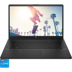 Laptop HP 17-cn0023nq cu procesor Intel Core i5-1135G7, 17.3, Full HD, 16GB, 512GB SSD, Intel Iris Xe Graphics, Free DOS, Jet Black