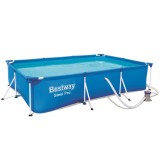 Piscina supraterana Bestway Steel Pro cu pompa, 300x201x66 cm