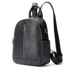 Rucsac dama piele naturala, Velvet, Negru