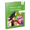 Corbul și Vulpea + Sarea-n Bucate - Carte Copii, Povesti cu Pictograme, Litere Mari și Activități. Editura Gama