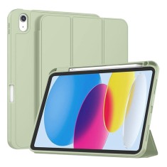 Husa iPad 10 (2022) 10.9 Techsuit Flex Trifold Pen, verde deschis foto