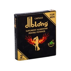 Supliment alimentar Capsule Diblong Ginseng pentru barbati, sub forma de capsule, cu plante care sustin sanatatea sexuala si functia erectila, 1 cutie