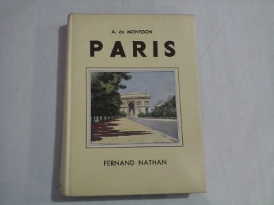 PARIS - A. DE MONTGON foto