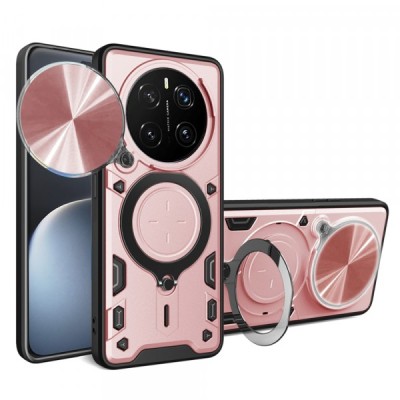 Husa pentru Honor Magic7 Pro, Techsuit, CamGuard Pro, Roz Aurie foto