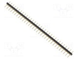 Conector şiruri pini tată 32 PIN 2,54mm aurit THT SAMTEC