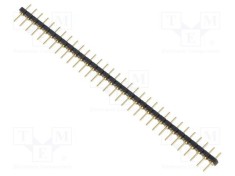 Conector şiruri pini tată 32 PIN 2,54mm aurit THT SAMTEC