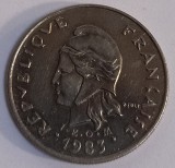 Polinezia Franceză, 10 Franci 1983.