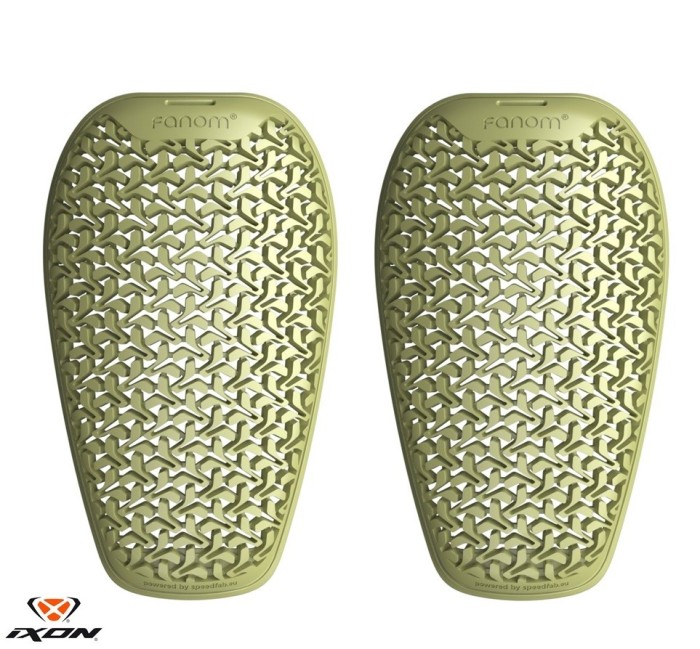 Set protectii umeri/coate/genunchi omologate Ixon model FANOM SEKB 2 (Level 2) &ndash; culoare: khaki (Unisex)