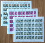 Romania 1999-Lp 1497-Conventia ONU pt drepturile copilului-coli 50 timbre-desene, Nestampilat