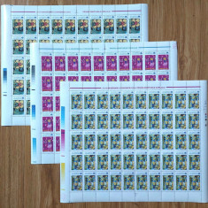 Romania 1999-Lp 1497-Conventia ONU pt drepturile copilului-coli 50 timbre-desene