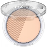 Pudra compacta All Matt Plus Shine Control Powder 010 - Transparent, 10g, Catrice