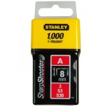 Capse pentru aplicatii uzuale 8 mm 1000 bucati STANLEY