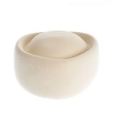 Palarie crem din lana