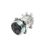 Compresor clima A/C 12V pentru Deutz si JCB, fulie 132 mm
