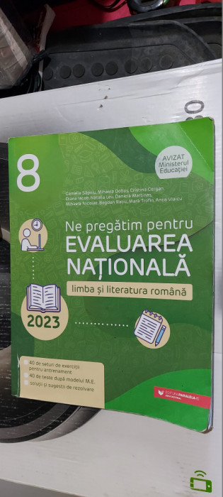 NE PREGATIM PENTRU EVALUAREA NATIONALA LIMBA SI LITERATURA ROMANA SAPOIU DOBOS