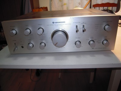 Amplificator Kenwood KA-601 , 2 x 60 W - 8Ω, 2 masti la butoane compatibile foto