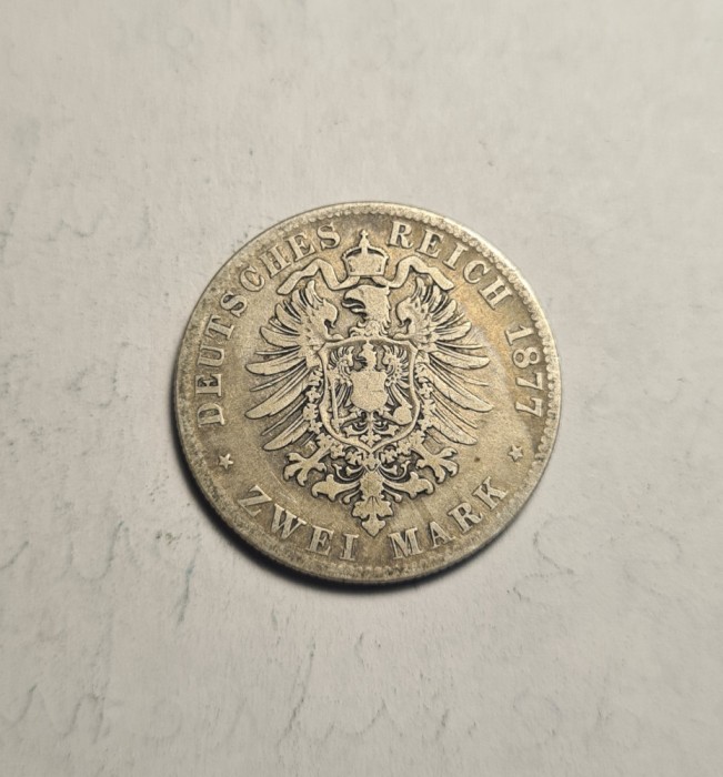 2 Marci Mark 1877 D Bayern