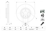 BOSCH 0 986 479 468 Disc frana
