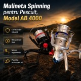 Mulineta Spinning pentru Pescuit, Model AB 4000