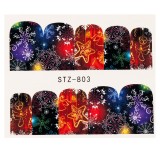 Tatuaj Unghii LUXORISE New Year Fireworks, STZ-803