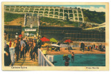 5198 - TECHIRGHIOL, Constanta, Plaja, Romania - old postcard - used - 1936, Circulata, Printata