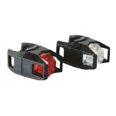 Set lumini pentru bicicleta Fighter Blade, 2 x CR2032, 2 functii foto