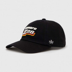 American Needle șapcă de baseball din bumbac Ford/GM culoarea negru, cu imprimeu