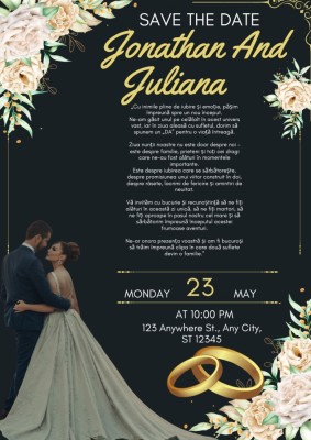invitatii nunta foto