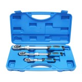 Set 3 clichete reversibile extensibile 1/2, 3/8 si 1/4 Breckner Germany