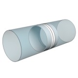 Conector tubulatura, &Oslash;100mm, Plastic