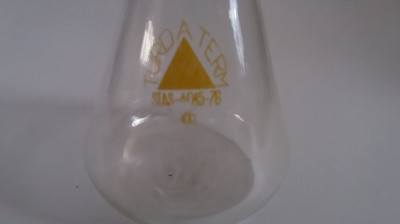 QW12 - Sticlarie laborator - Vas volumetric - piesa de colectie foto