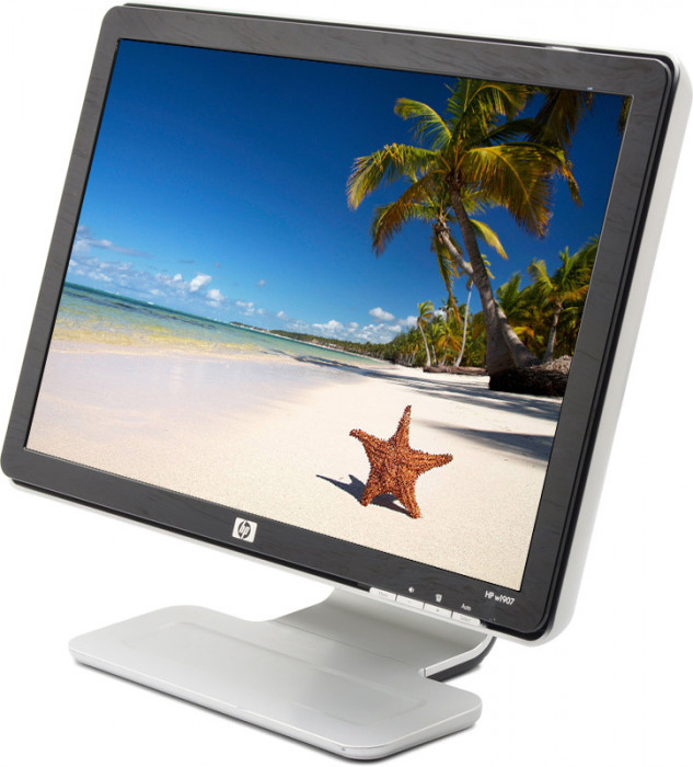 Monitor LCD HP W1907V , 19&quot; , cu sunet/difuzoare integrat