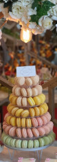 Vand suport/piramida macarons foto