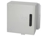 Carcasă montare pe perete FIBOX ARCA gri 500mm x 500mm x 210mm