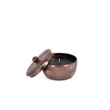 Cumpara ieftin Lumanare borcan aluminiu bronz &Oslash;11x8h