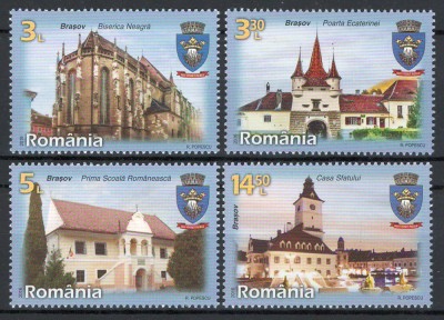 Romania 2016 - LP 2094 - Orasele Romaniei, Brasov - serie foto