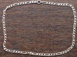 (125) LANTISOR DIN ARGINT, UNISEX, VINTAGE, 15.47 GRAME, FARA INCHIZATOARE