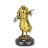 Vanator arab-statueta vieneza din bronz cu un soclu din marmura LZ-12